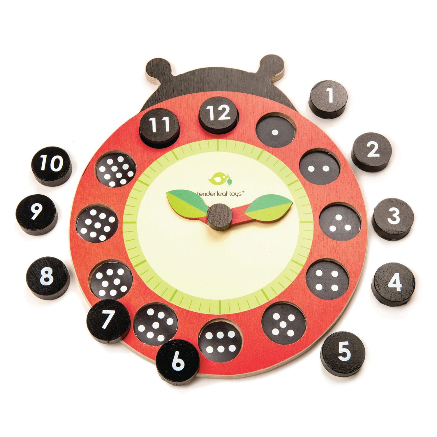 TL8412 ladybug teaching clock 1